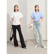 lantern sleeve blouse, view 7 - MRSLM
