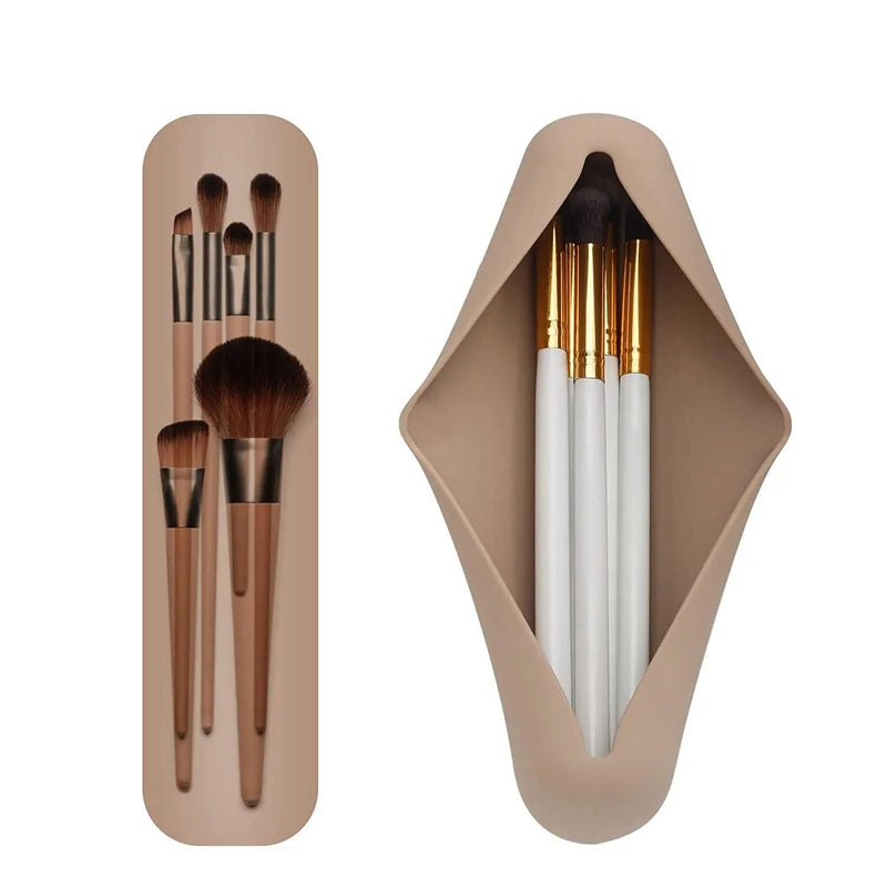 Silicone makeup brush organizer, view 6 - MRSLM