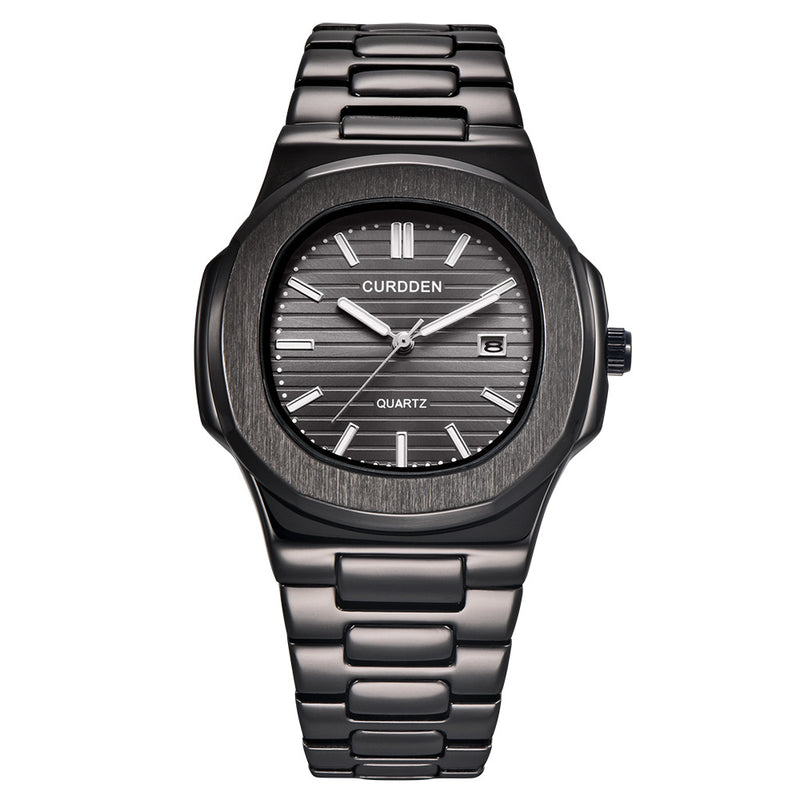 men's business calendar quartz watch, view 3 - MRSLM