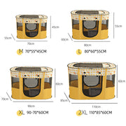 foldable large cat maternity tent, view 9 - MRSLM
