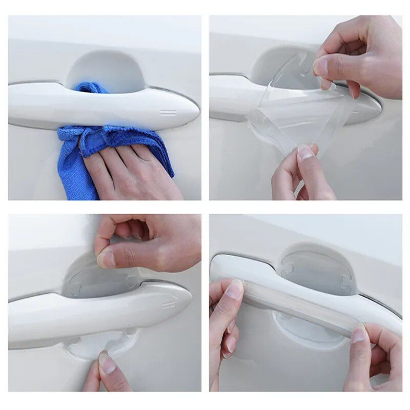 car door handle protection strips, view 7 - MRSLM