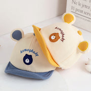bear ear baby baseball cap, view 9 - MRSLM