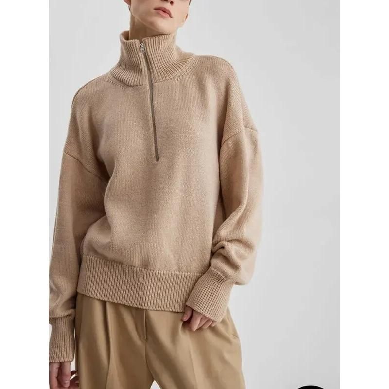 turtleneck knitted sweater, view 6 - MRSLM