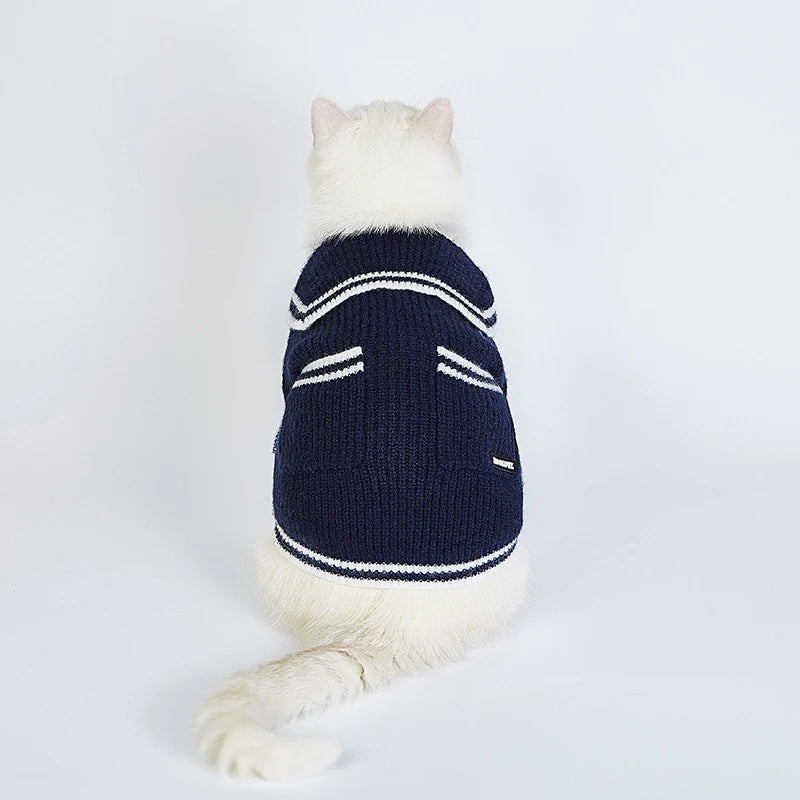 dog cardigan, view 3 - MRSLM