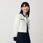 slim fit contrast color jacket, view 5 - MRSLM