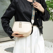 leather shoulder crossbody bag, view 6 - MRSLM