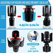 universal car cup holder expander, view 3 - MRSLM