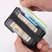 multi-function metal wallet, view 5 - MRSLM