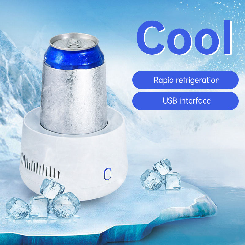 portable USB fast cooling cup, view 3 - MRSLM
