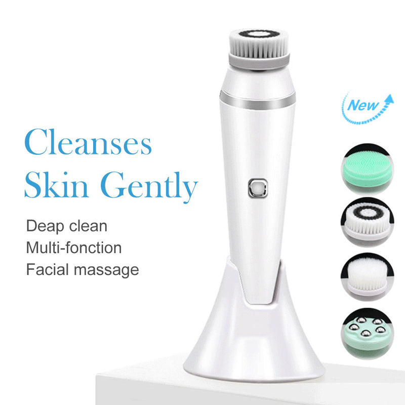 4-in-1 electric facial cleansing brush, view 10 - MRSLM