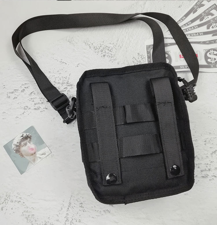 small canvas crossbody bag, view 7 - MRSLM
