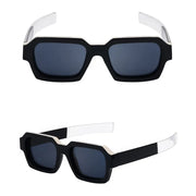 retro rectangle sunglasses, view 11 - MRSLM