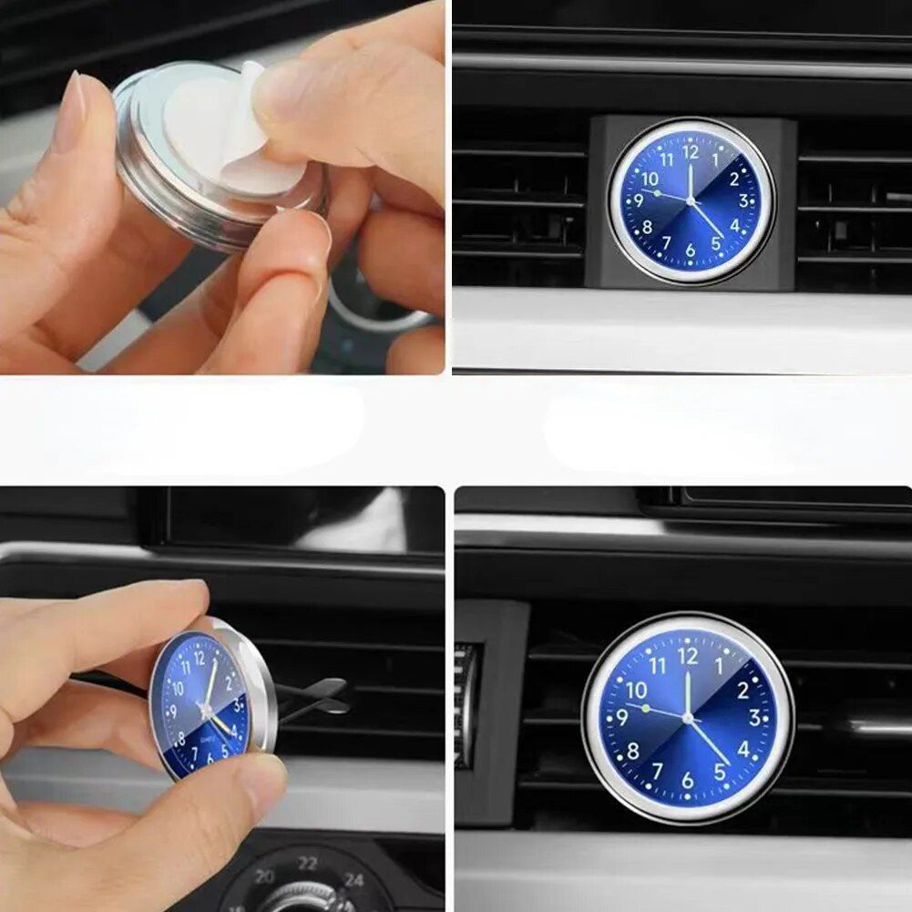 Waterproof Dashboard Timepiece for Car, Motorcycle & Bicycle with Sapphire Glass