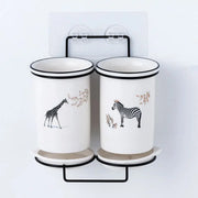 ceramic chopsticks tube set, view 6 - MRSLM
