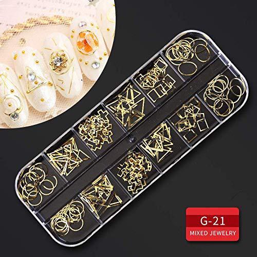 Nail pearl rivet shell jewelry set, view 8 - MRSLM