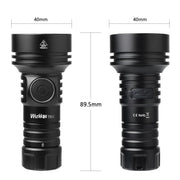 2000 lumen USB-C EDC flashlight, view 10 - MRSLM