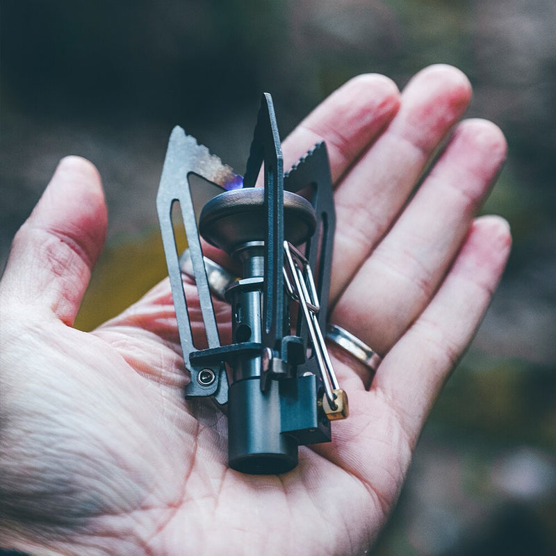 titanium ultralight mini gas stove - MRSLM