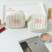 Compact zip cosmetic case, view 5 - MRSLM