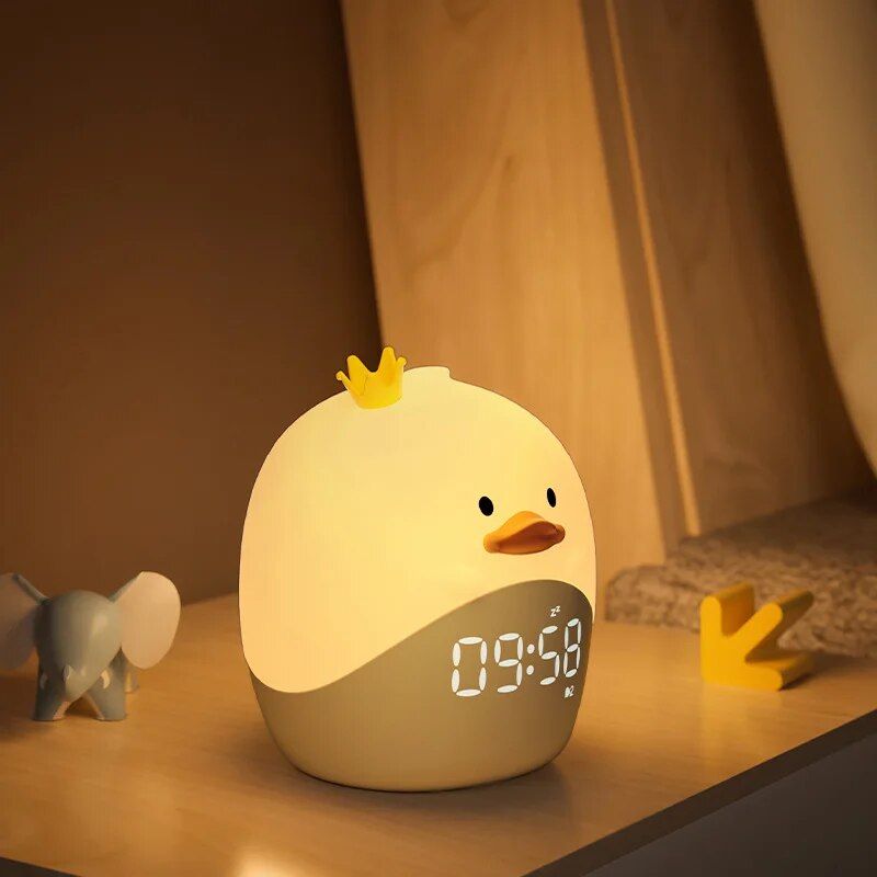rabbit and duck alarm clock, view 5 - MRSLM