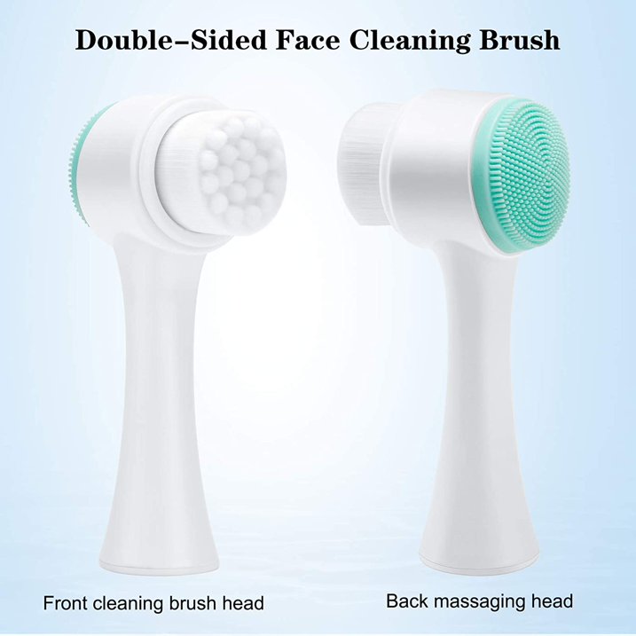 Soft silicone facial cleansing brush, view 4 - MRSLM