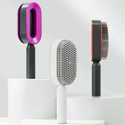 self-cleaning hair brush - MRSLM