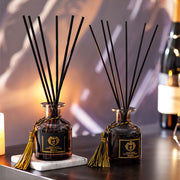rattan aromatherapy reed diffuser, view 4 - MRSLM