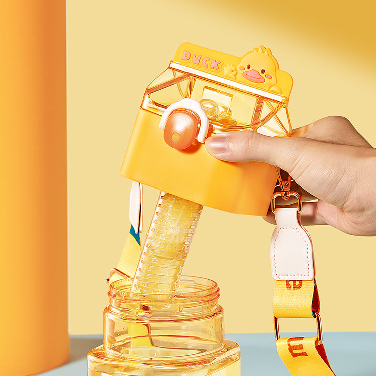 cartoon strap plastic cup, view 8 - MRSLM