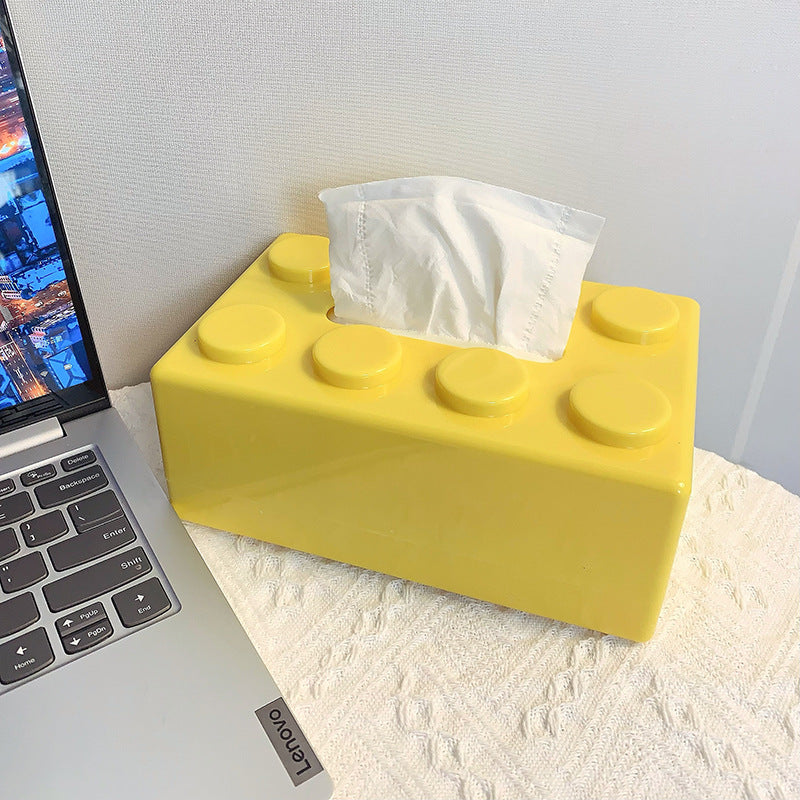 wall-mounted tissue box holder, view 2 - MRSLM