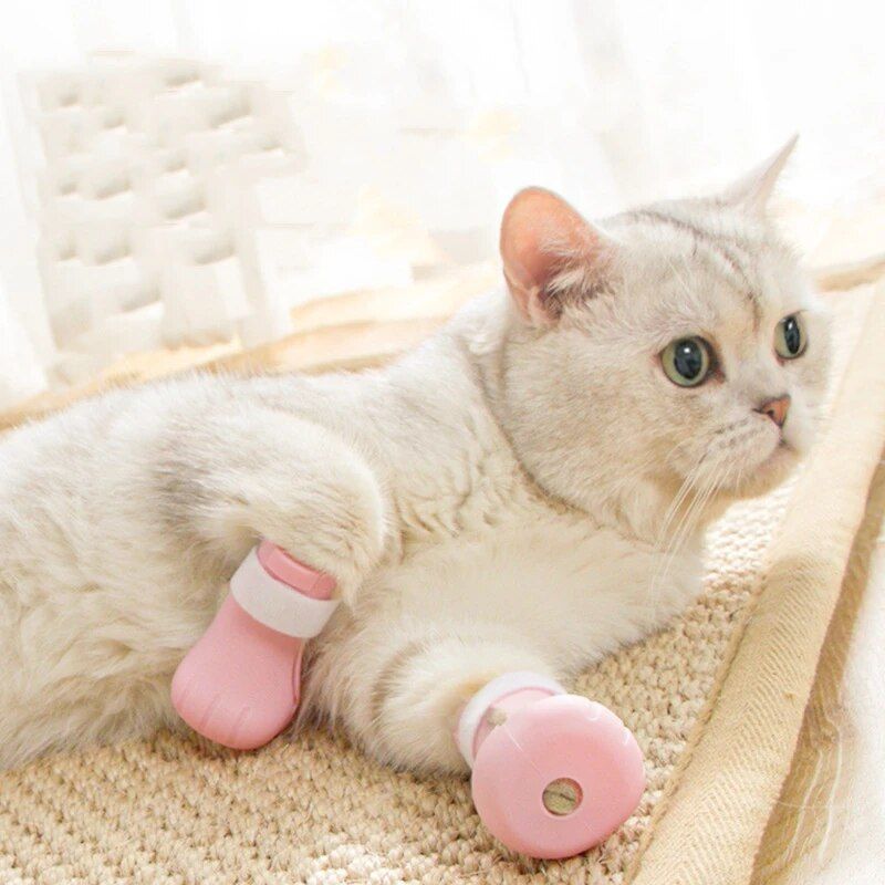 adjustable cat claw protector shoes - MRSLM