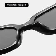 retro rectangle sunglasses, view 8 - MRSLM