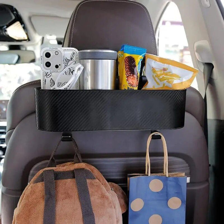 Car Seat Organizer with Cup Holder and Storage Tray - Universal Fit for Most Cars