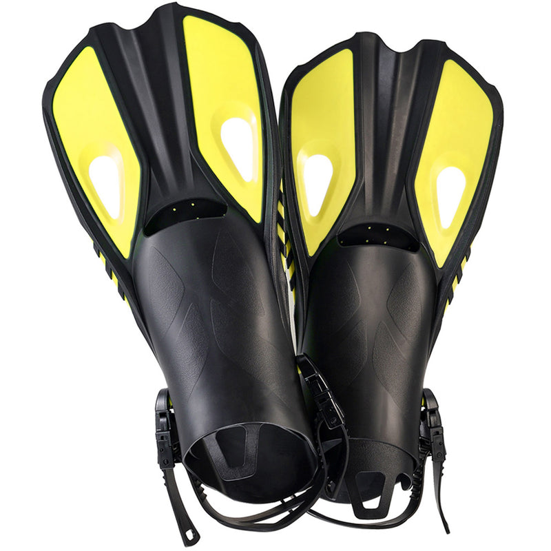 Adjustable travel snorkel fins, view 3 - MRSLM