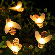solar-powered honey bee string lights - MRSLM