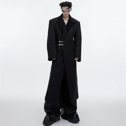 men's long over-the-knee coat - MRSLM
