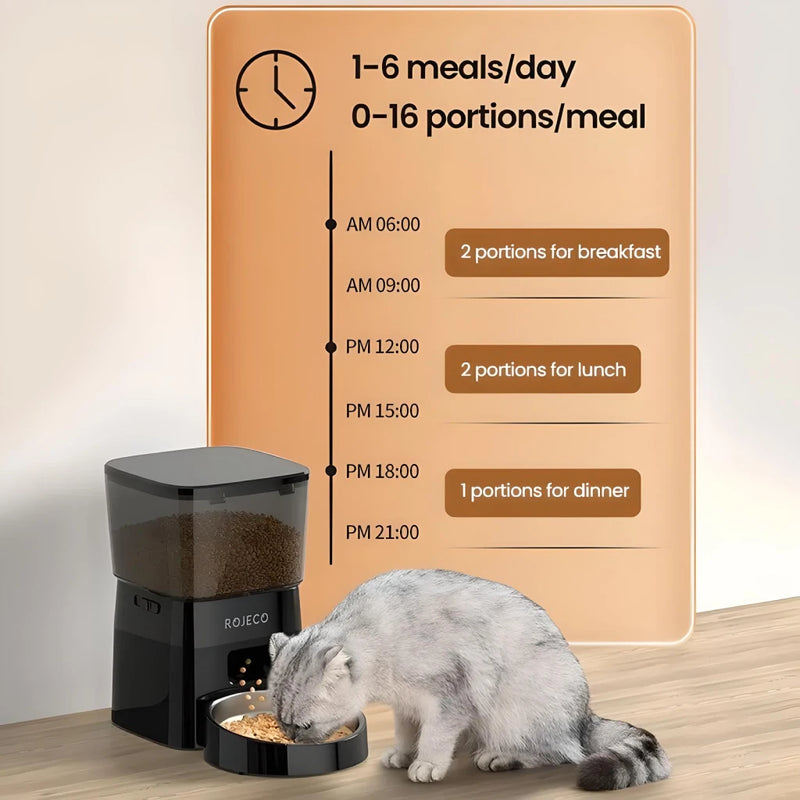2L automatic pet food dispenser, view 7 - MRSLM