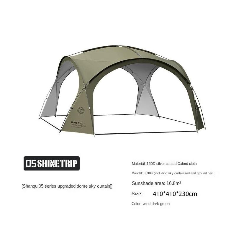 outdoor dome canopy tent, view 3 - MRSLM