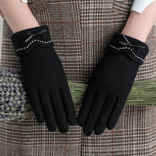 Driving touch screen cashmere gloves - MRSLM