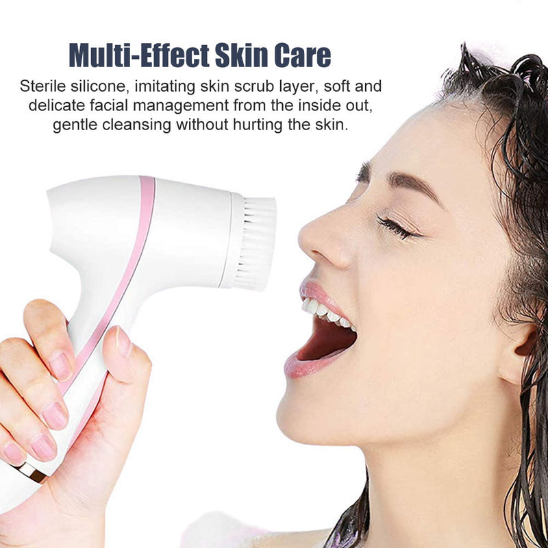 Ultrasonic facial cleansing brush, view 5 - MRSLM