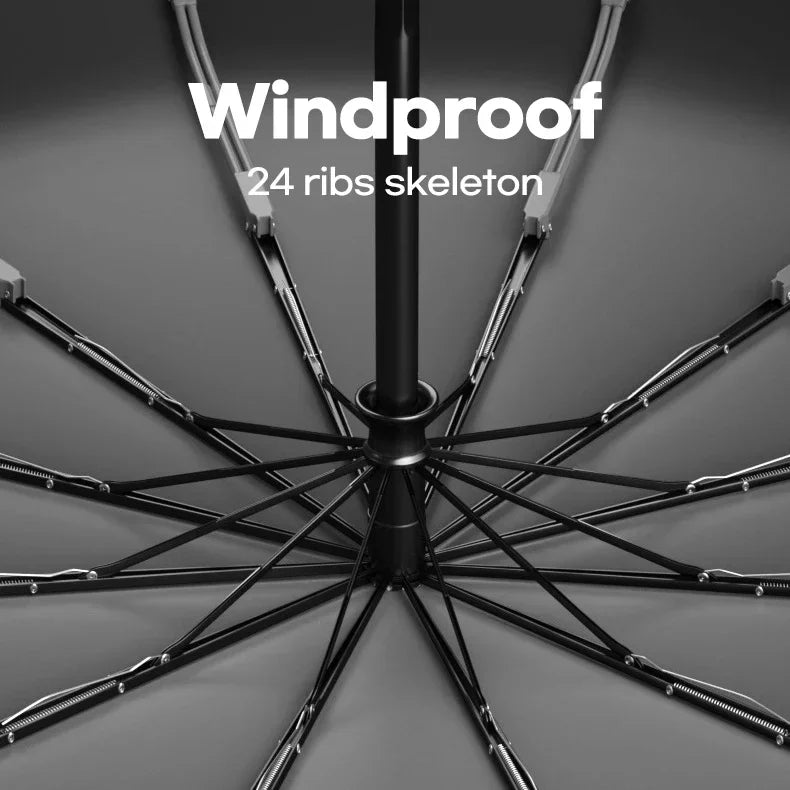 Foldable automatic windproof umbrella, view 11 - MRSLM