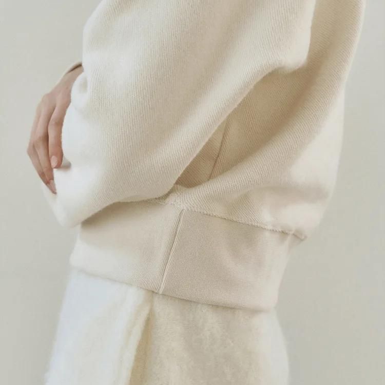 turtleneck cotton hoodie, view 9 - MRSLM