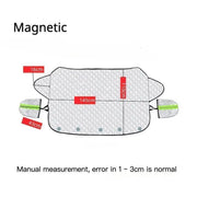 Magnetic car windshield cover, view 4 - MRSLM