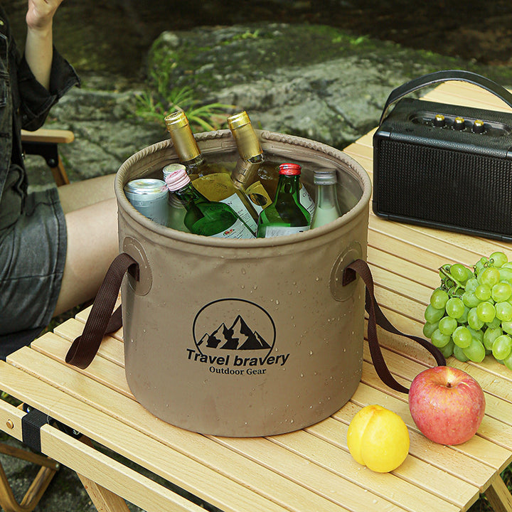 Portable Folding Bucket for Outdoor Activities