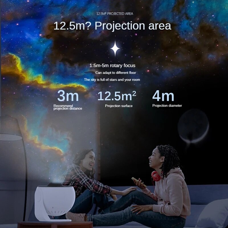 galaxy projector lamp, view 8 - MRSLM