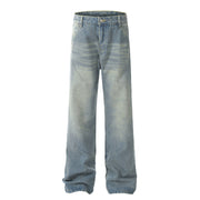 washed distressed loose jeans, view 5 - MRSLM