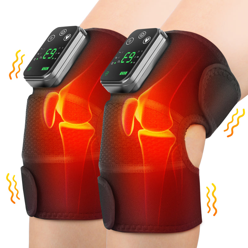 rechargeable heated knee and elbow wrap, view 2 - MRSLM