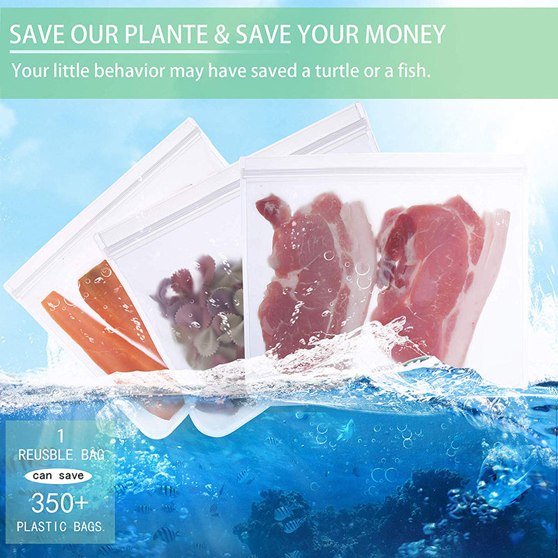reusable food storage bags, view 8 - MRSLM
