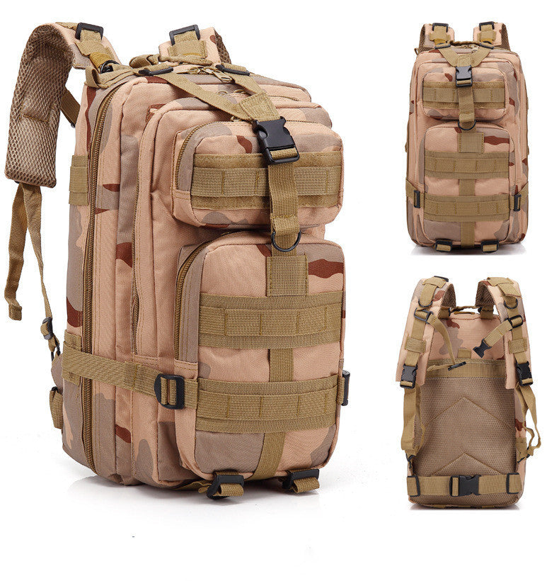 camouflage sports backpack, view 10 - MRSLM