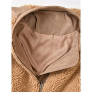 Women's lamb wool jacket, view 8 - MRSLM