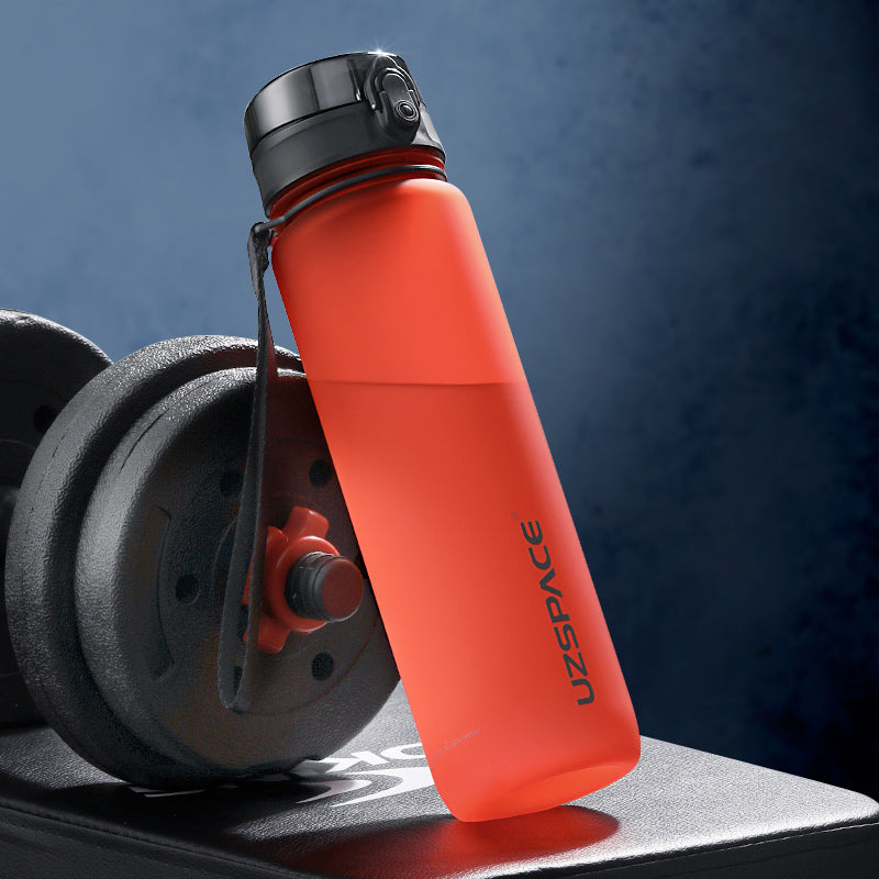 1.0L BPA-free sports water bottle, view 15 - MRSLM