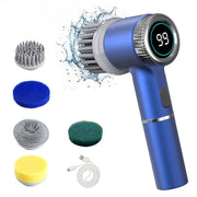 electric cleaning brush with 5 brush heads - MRSLM